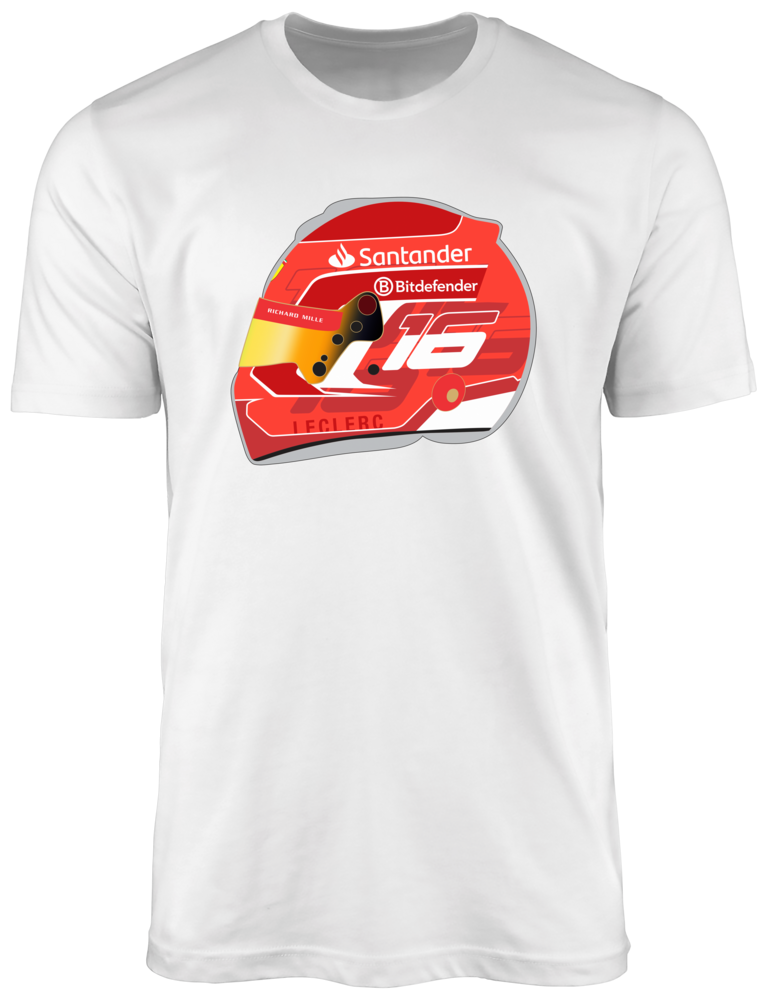 Charles Leclerc 2024 Helmet T-shirt