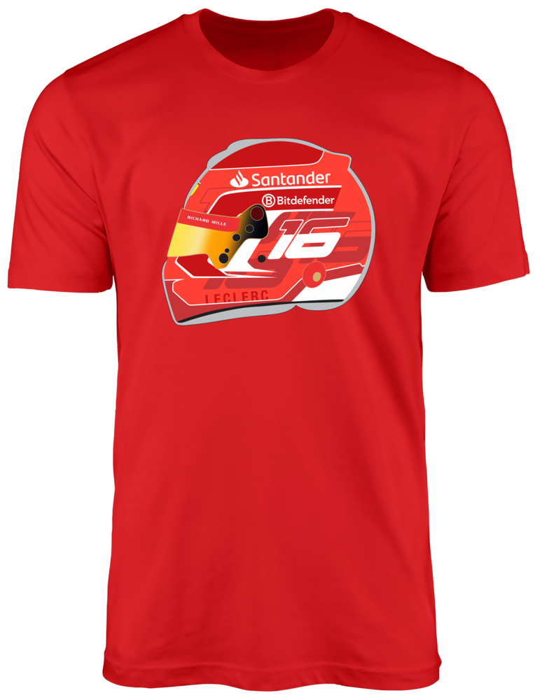 Charles Leclerc 2024 Helmet T-shirt