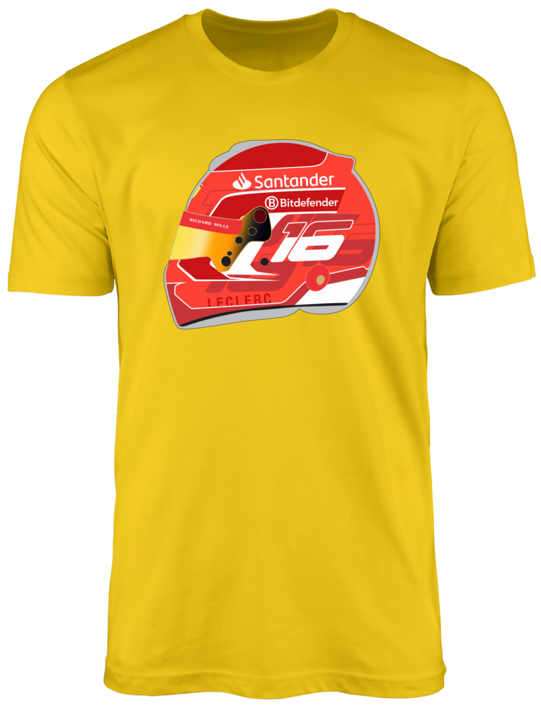 Charles Leclerc 2024 Helmet T-shirt
