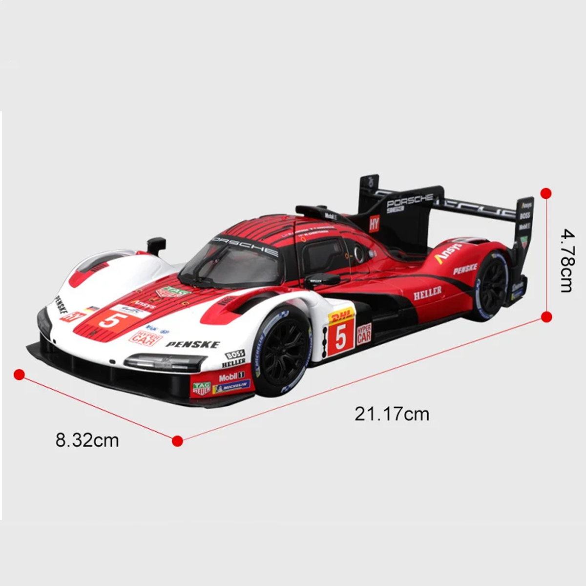Porsche 963 WEC Hypercar Scale Car