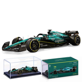 AMR23 Aston Martin F1 Team 2023 1:43 BOX Fernando Alonso Scale Car