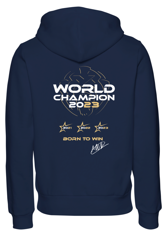 Max Verstappen World Champion 2023 Oracle Red Bull Racing Hoodie