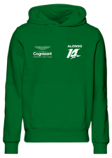 Fernando Alonso 14 Aston Martin F1 Team 2024 Hoodie