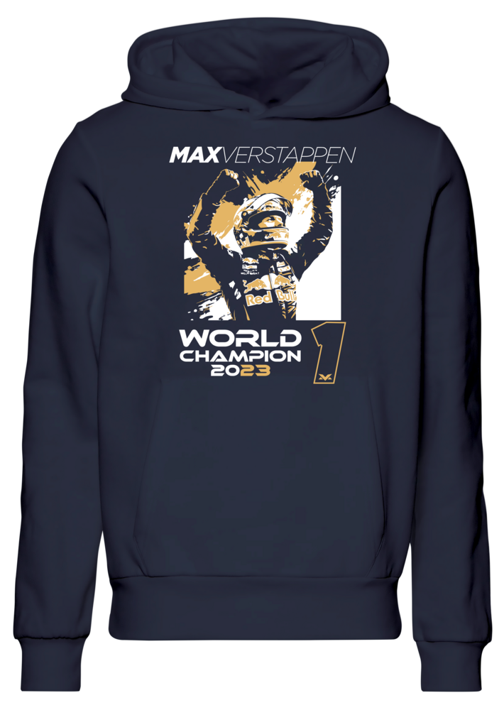 Max Verstappen World Champion 2023 Oracle Red Bull Racing Hoodie