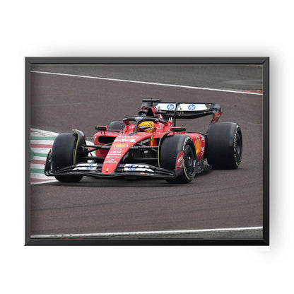 Lewis Hamilton Fiorano Test Poster
