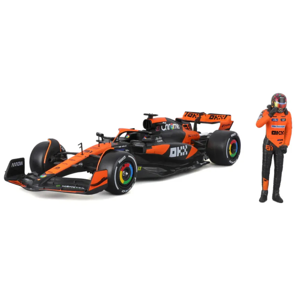 1:24 Mclaren MCL38 With Driver - Oscar Piastri #81