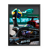 Lewis Hamilton 2021 Brazilian Grand Prix Poster