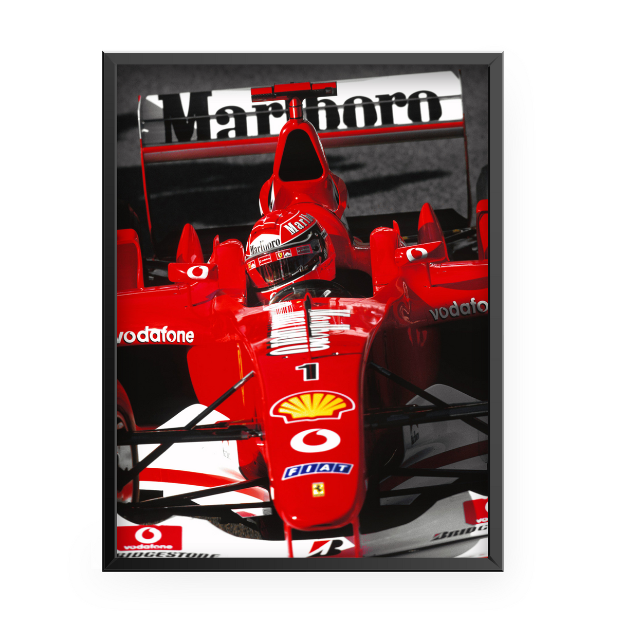 Michael Schumacher F2004 Poster