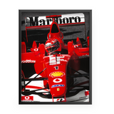 Michael Schumacher F2004 Poster
