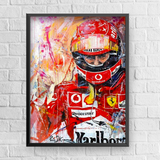 Michael Schumacher Simply The Best Poster