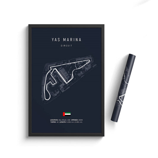 Yas Marina Circuit Poster