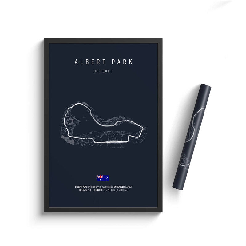 Albert Park Circuit Poster