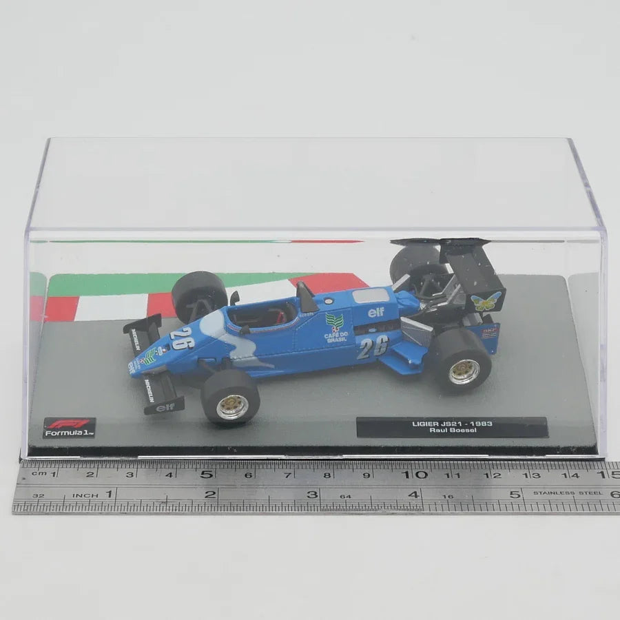 JS21 Ligier 1983 1:43 - Raul Boesel Scale Car