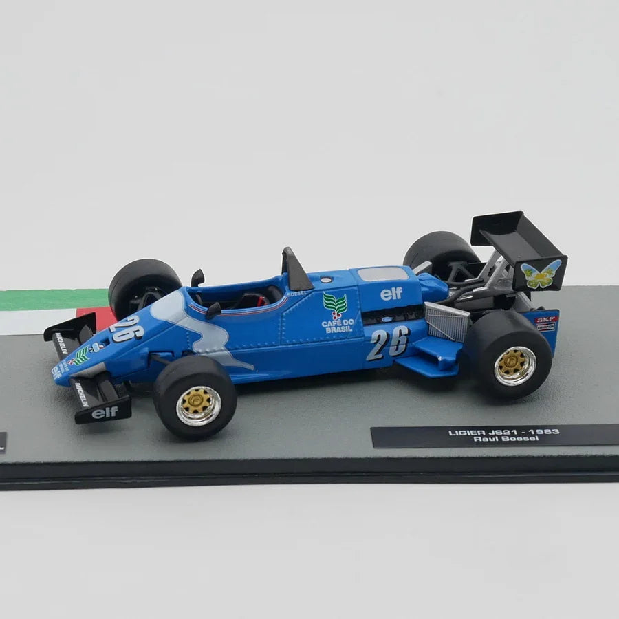 JS21 Ligier 1983 1:43 - Raul Boesel Scale Car