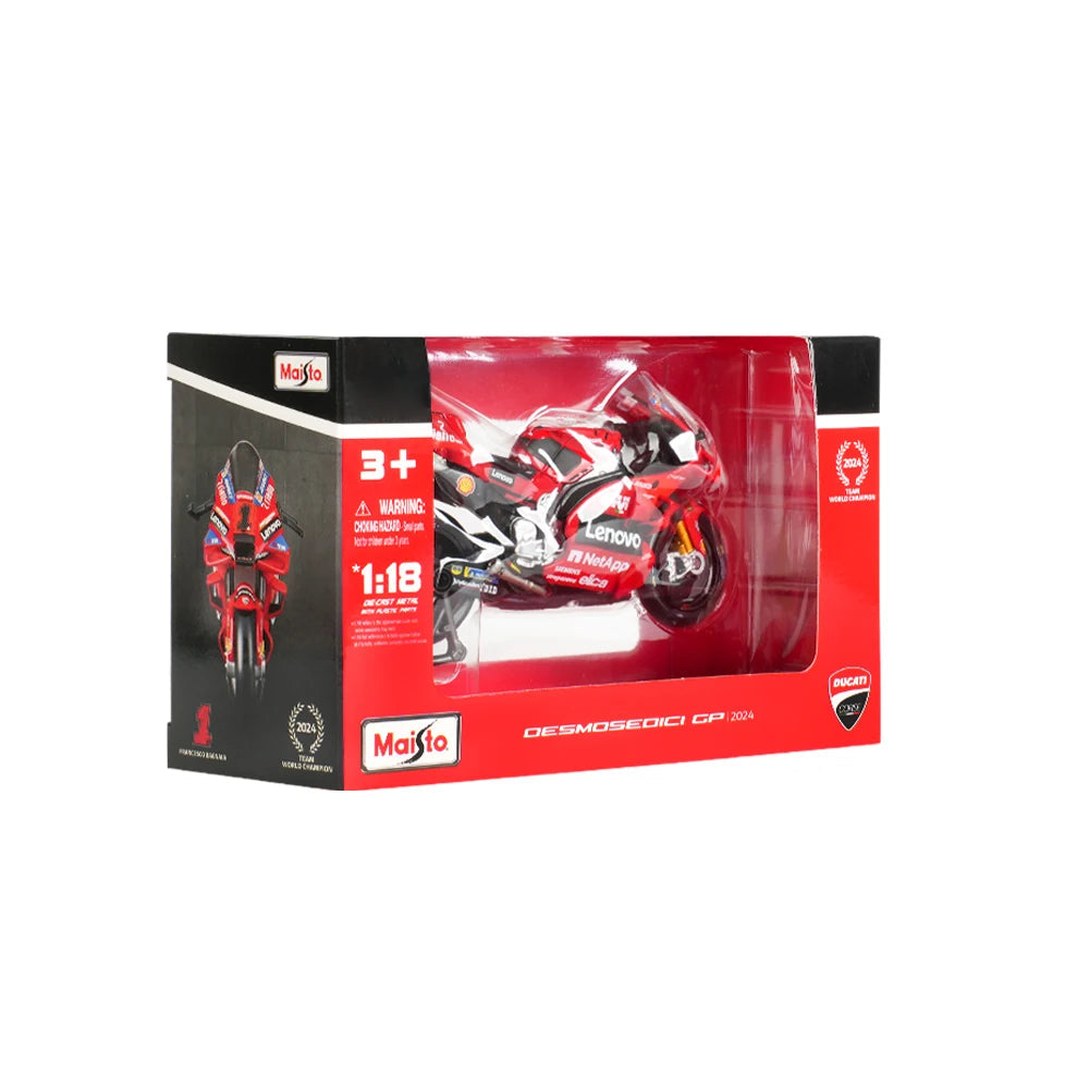 Maisto 1:18 2024 Ducati Lenovo Scale
