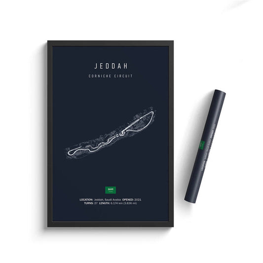 Jeddah Circuit Poster