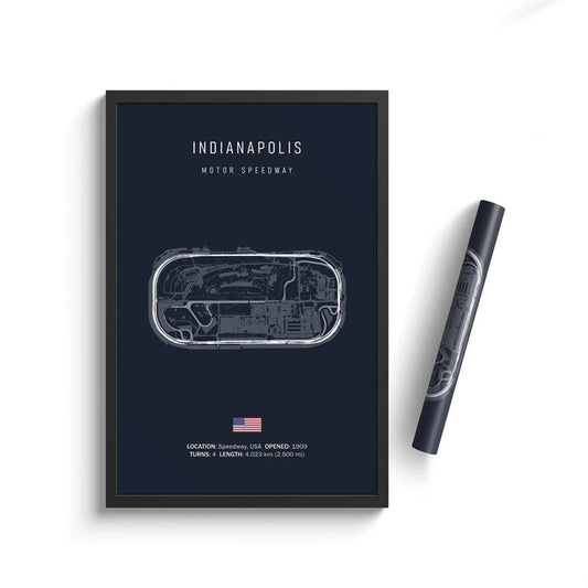 Indianapolis Circuit Poster