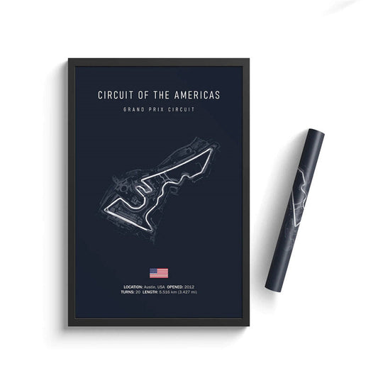Circuit Of The Americas Poster