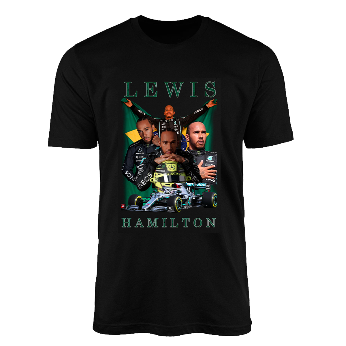 Lewis Hamilton Brazilian Grand Prix 2021 Especial Edition T-shirt