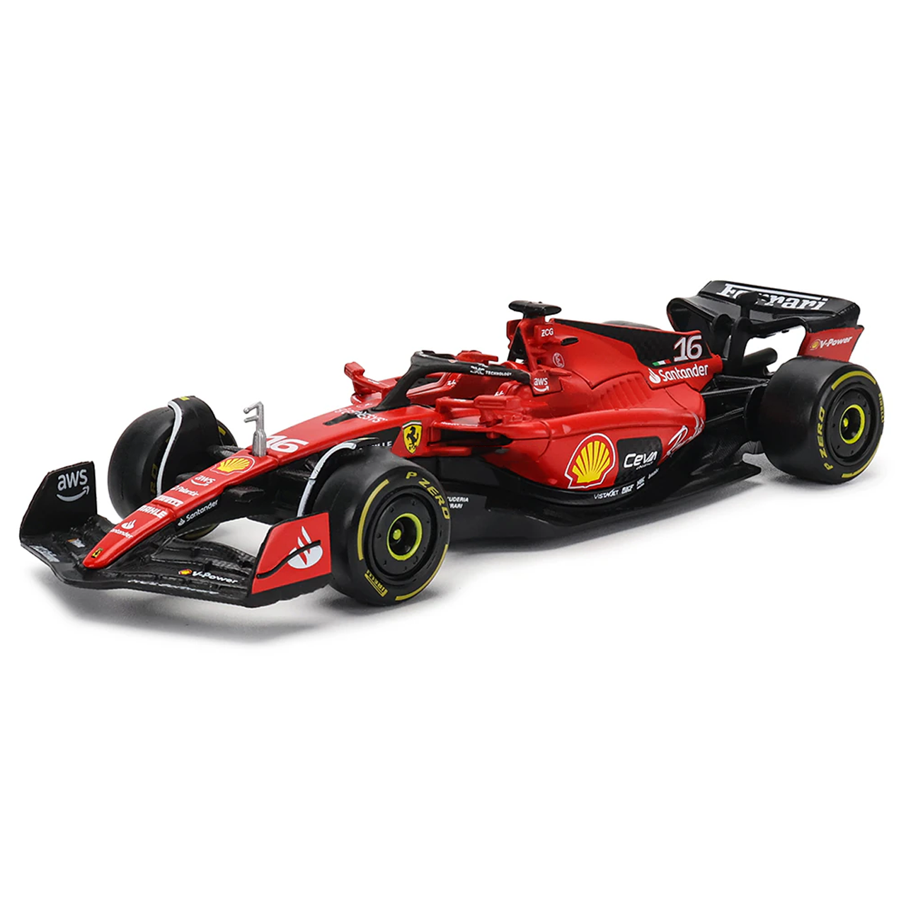 SF-23 Scuderia Ferrari F1 2023 1:43 Scale Cars
