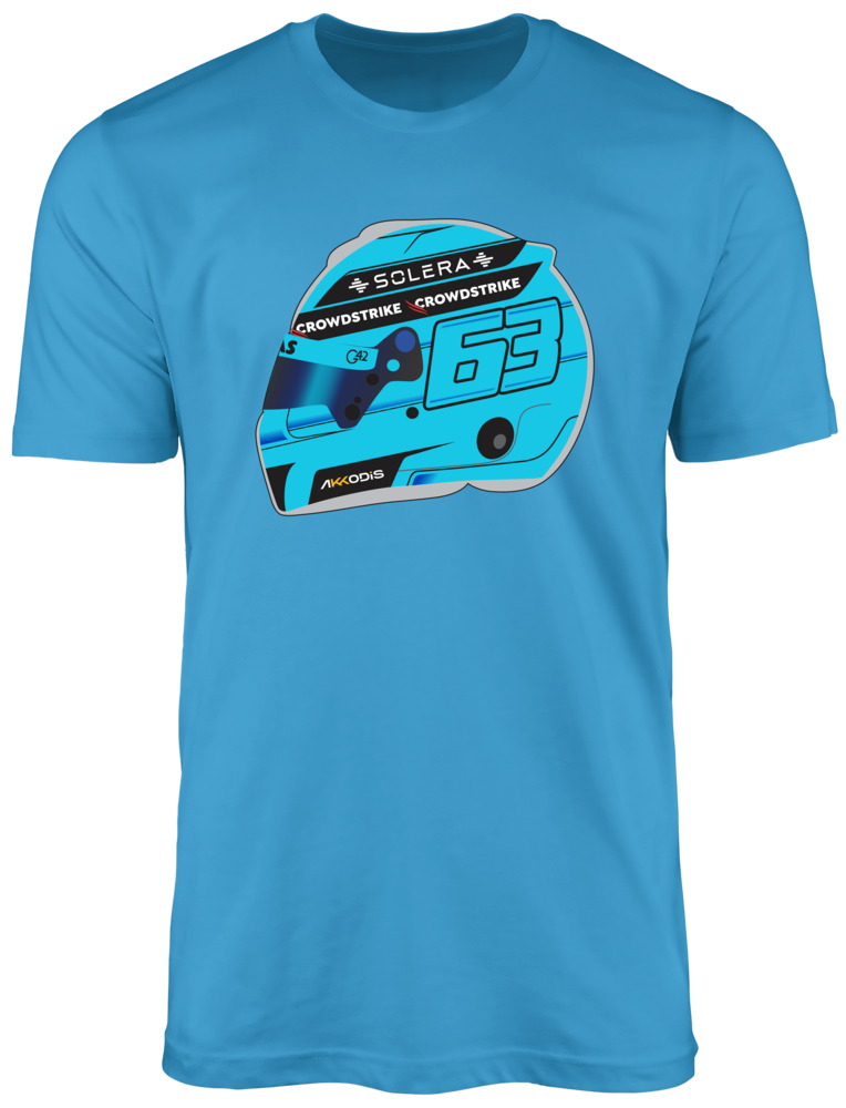 George Russel 2024 Helmet T-shirt