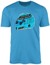 George Russel 2024 Helmet T-shirt