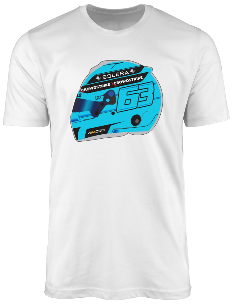 George Russel 2024 Helmet T-shirt