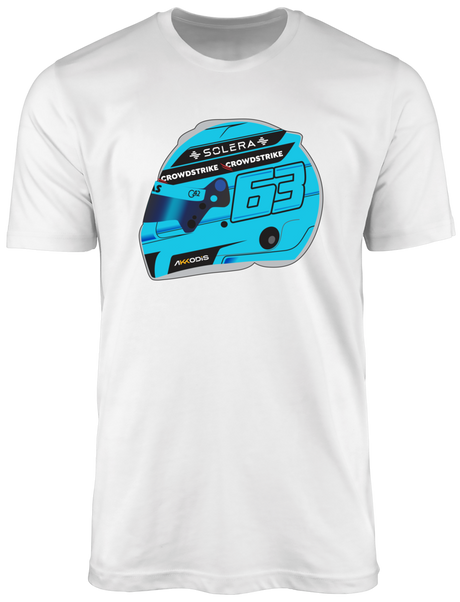 George Russel 2024 Helmet T-shirt