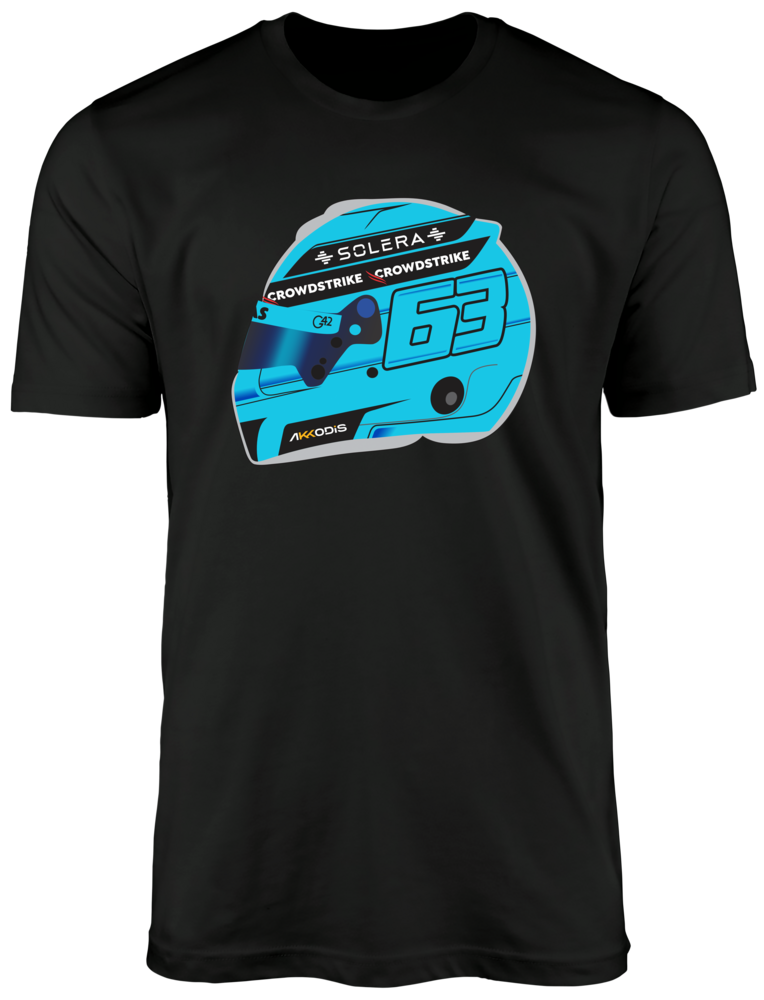George Russel 2024 Helmet T-shirt