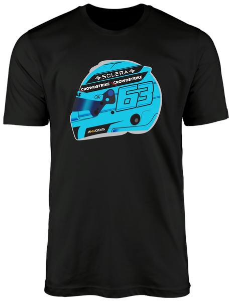 George Russel 2024 Helmet T-shirt