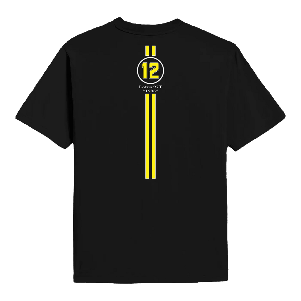 John Player Special 12 Lotus F1 Team 1985 97T T-shirt