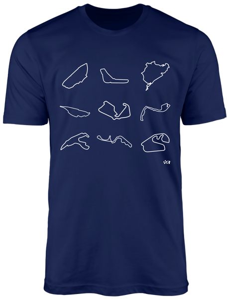 Formula 1 Tracks T-shirt