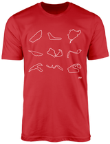 Formula 1 Tracks T-shirt
