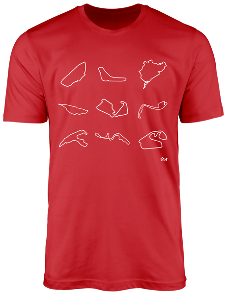 Formula 1 Tracks T-shirt