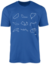 Formula 1 Tracks T-shirt