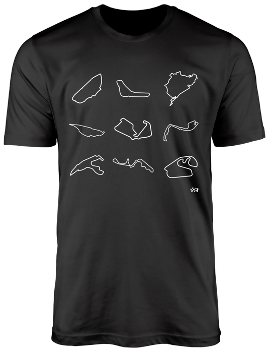 Formula 1 Tracks T-shirt
