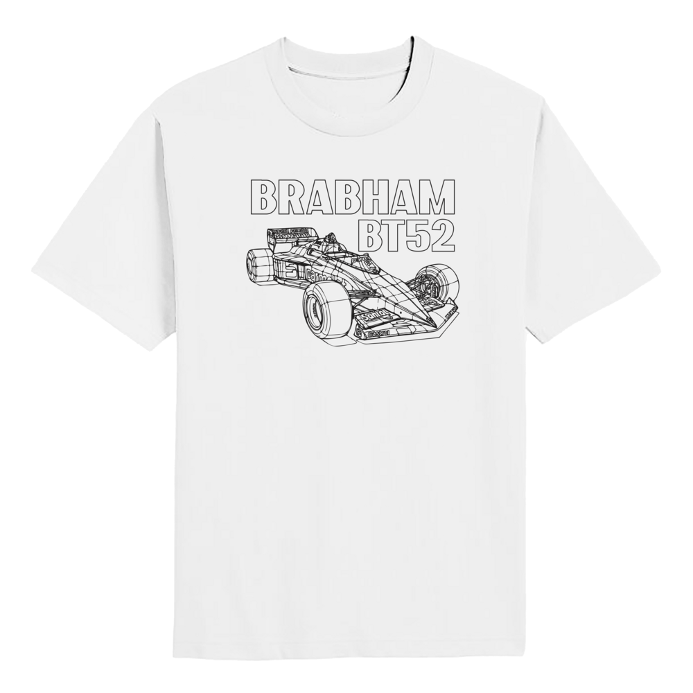 Brabham BT52 Nelson Piquet 1983 Two-Time World Champion T-shirt
