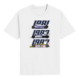 Nelson Piquet Three-Time World Champion F1 Cars T-shirt