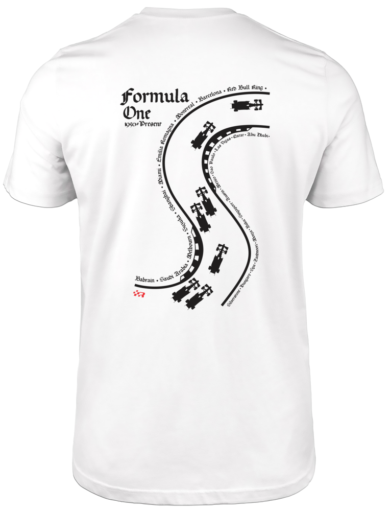 Formula One 1950 and Present T-shirt