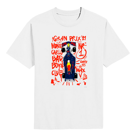 2021 Monaco GP Winner RBR Grafitti Art T-shirt