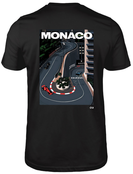 Monaco Grand Hotel Hairpin T-shirt