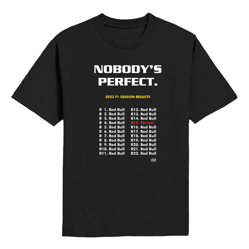 Nobody is perfect T-shirt