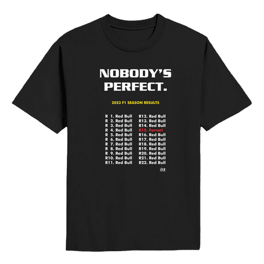 Nobody is perfect T-shirt