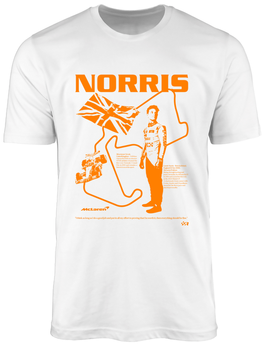 Lando Norris Silverstone Circuit T-shirt
