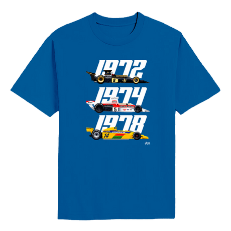 Emerson Fittipaldi 2-Team Formula 1 World Champion T-shirt