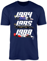 Toleman TG184 Lotus 98T McLaren F1 Team Championship Car MP4 T-shirt