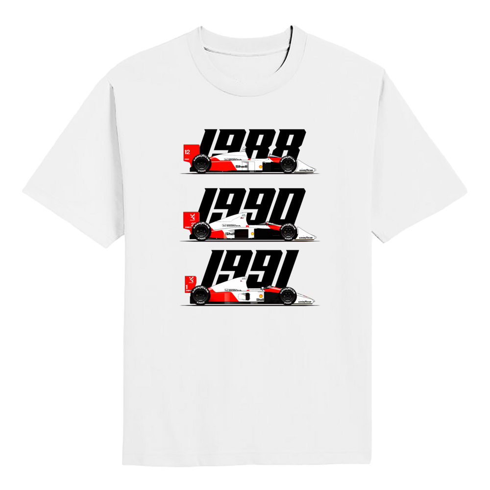 McLaren F1 Team MP4 Championship Cars T-shirt - Special Edition