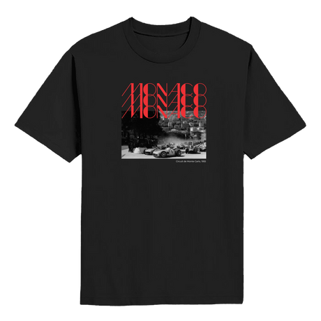 Monaco Circuit of Monte Carlo 1955 - Front Print T-shirt