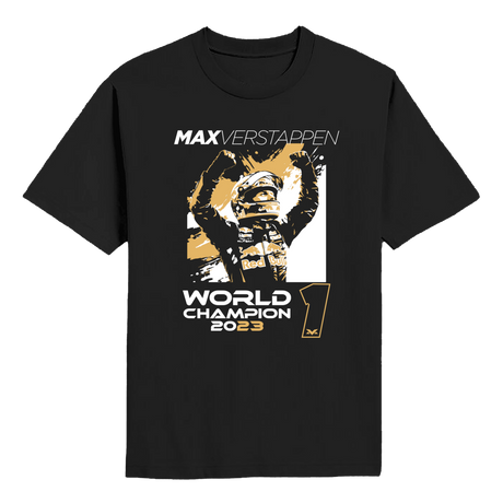 Max Verstappen Tree-Times World Champion 2023 T-shirt