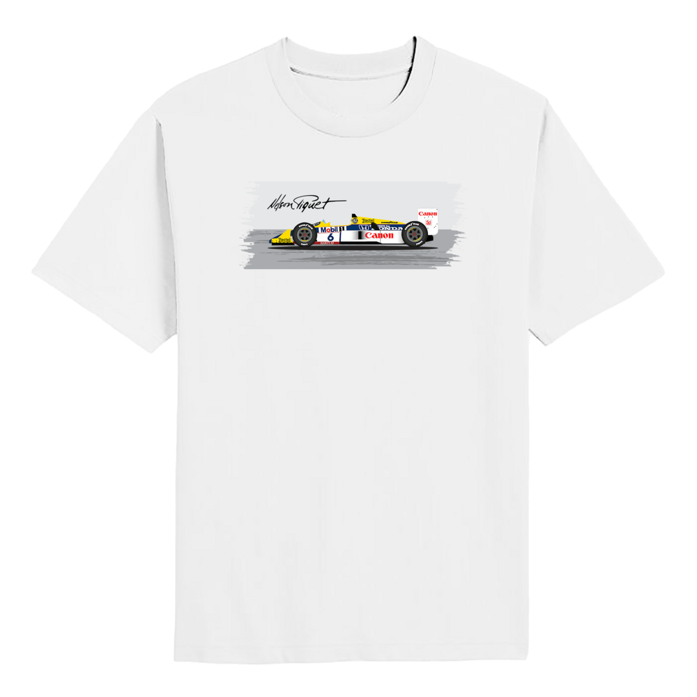 Williams FW11B Nelson Piquet T-shirt